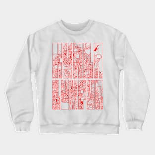 Kuala Lumpur, Malaysia City Map Typography - Oriental Crewneck Sweatshirt